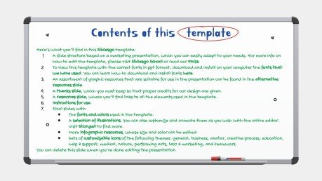 Whiteboard Marketing Slides | Google Slides and PowerPoint