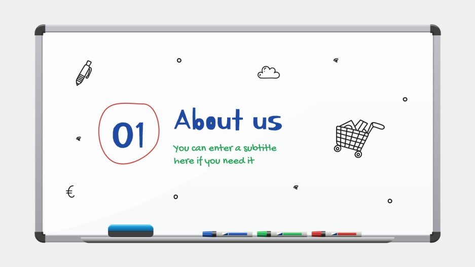 Whiteboard Marketing Slides Google Slides and PowerPoint