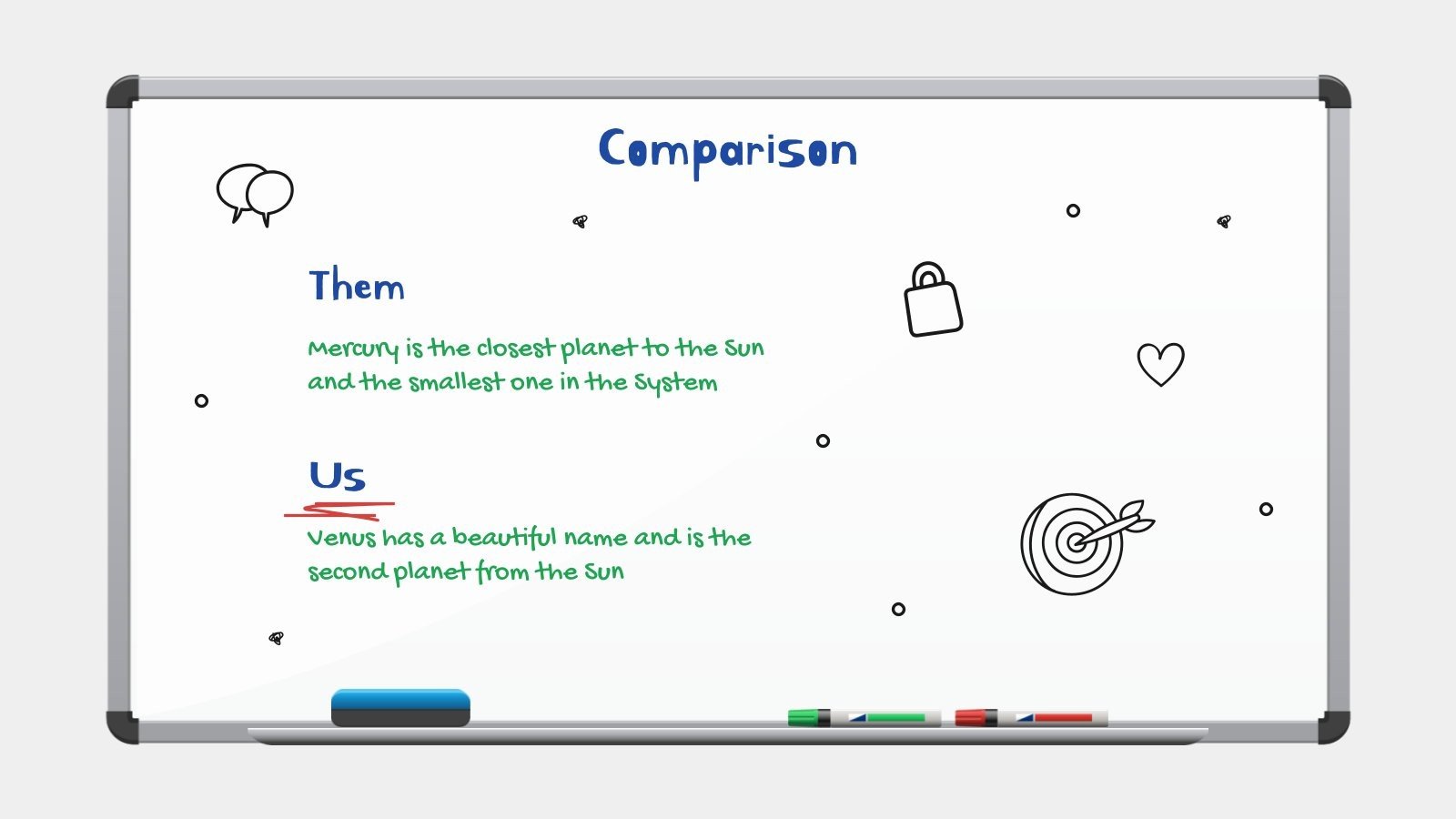 Whiteboard Marketing Slides Google Slides and PowerPoint