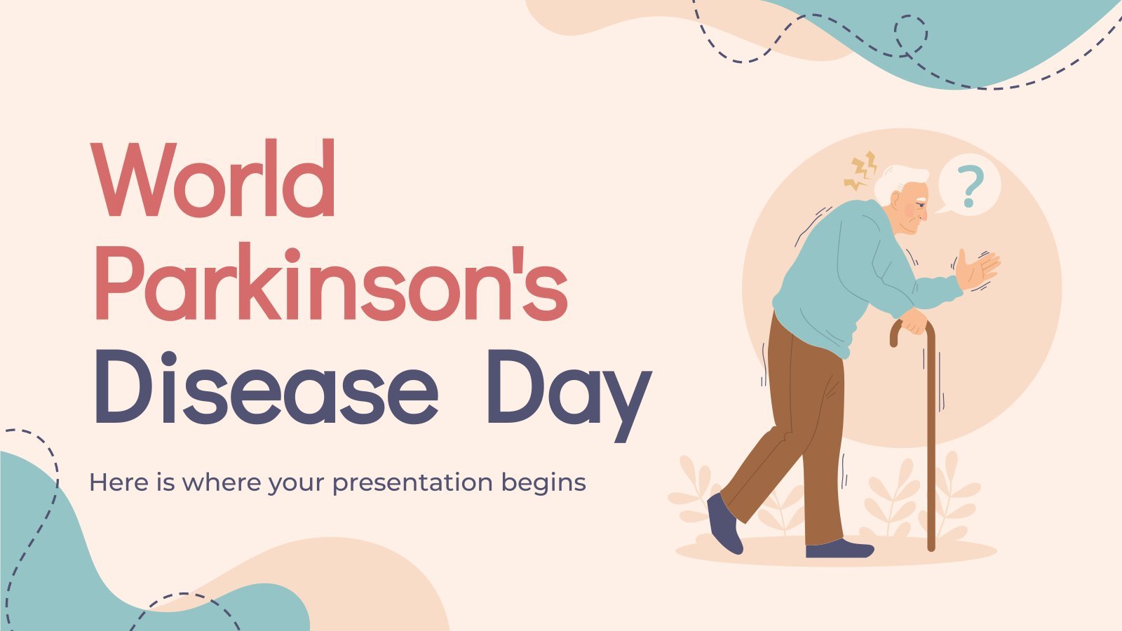 Modelo de apresentação Dia Mundial da Doença de Parkinson