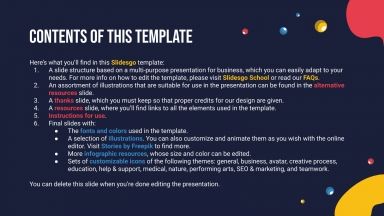 Creative Black Friday Sales presentation template