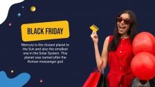 Creative Black Friday Sales presentation template