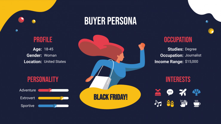 Creative Black Friday Sales presentation template