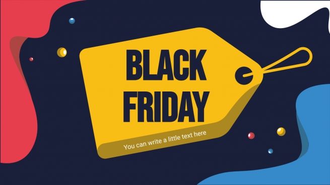 Creative Black Friday Sales presentation template