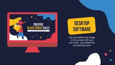 Creative Black Friday Sales presentation template