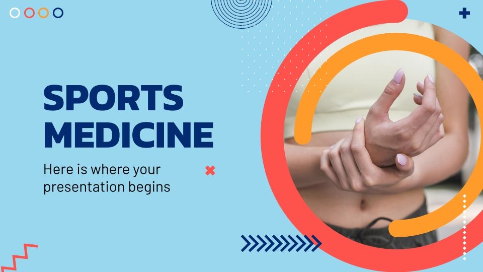 Sports Medicine presentation template 