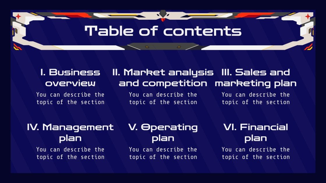 NFT Game Business Plan Google Slides & PowerPoint