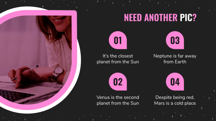 Dark Planets presentation template