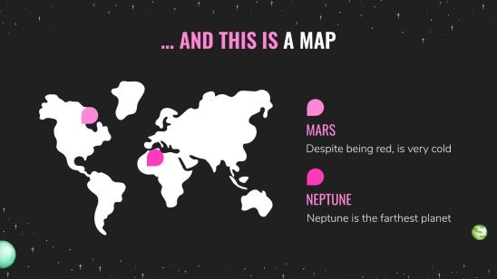 Dark Planets presentation template