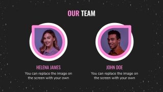 Dark Planets presentation template