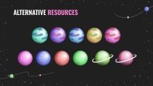Dark Planets presentation template
