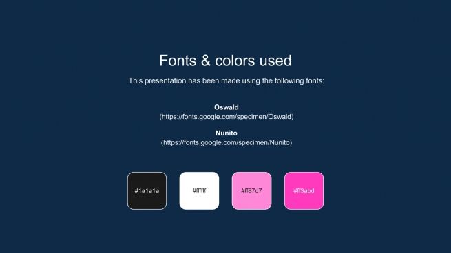 Dark Planets presentation template