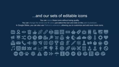Dark Planets presentation template