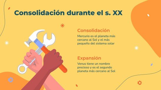 Spanish Labor Day presentation template 