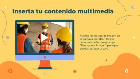 Spanish Labor Day presentation template 