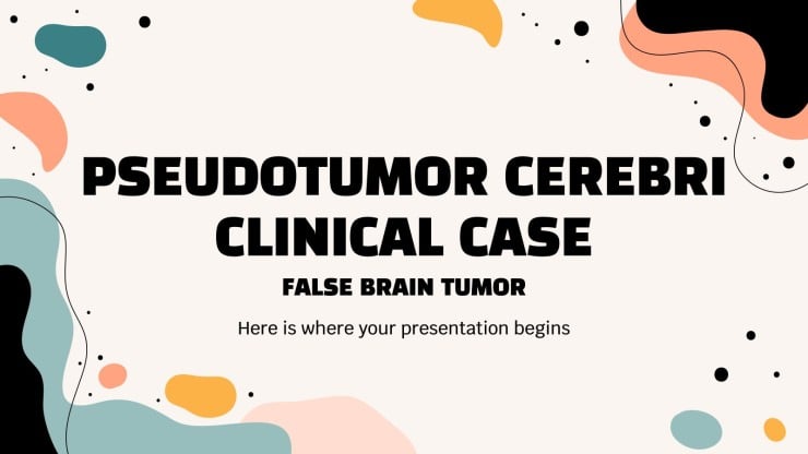 Plantilla de presentación Caso clínico de pseudotumor cerebral