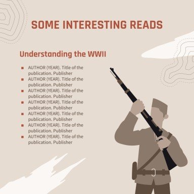 제2차 세계 대전 침공의 날 프레젠테이션 템플릿