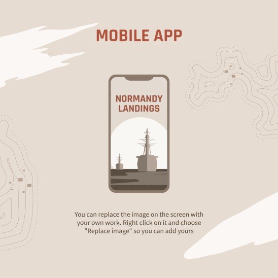 제2차 세계 대전 침공의 날 프레젠테이션 템플릿