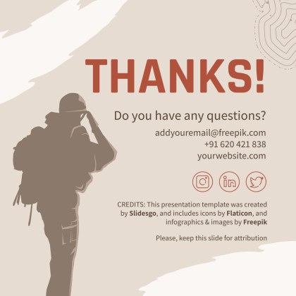 제2차 세계 대전 침공의 날 프레젠테이션 템플릿