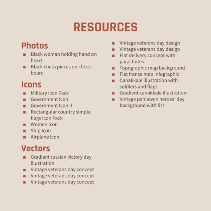 제2차 세계 대전 침공의 날 프레젠테이션 템플릿