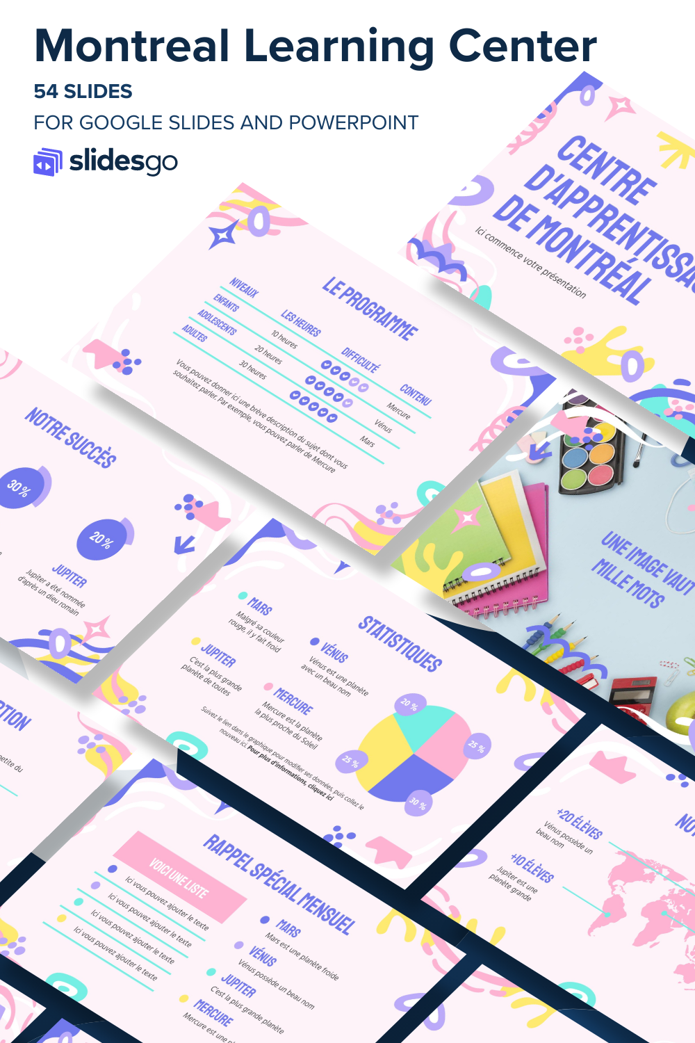 Montreal Learning Center | Google Slides & PowerPoint