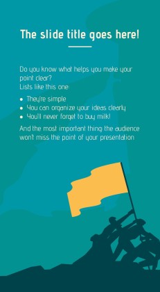 Plantilla de presentación Fuerzas Armadas