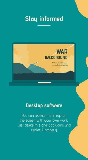 Plantilla de presentación Fuerzas Armadas