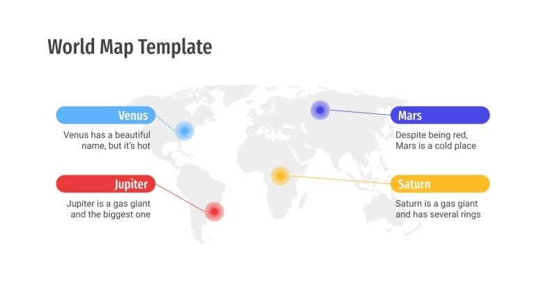 Free World Maps for Google Slides and PowerPoint