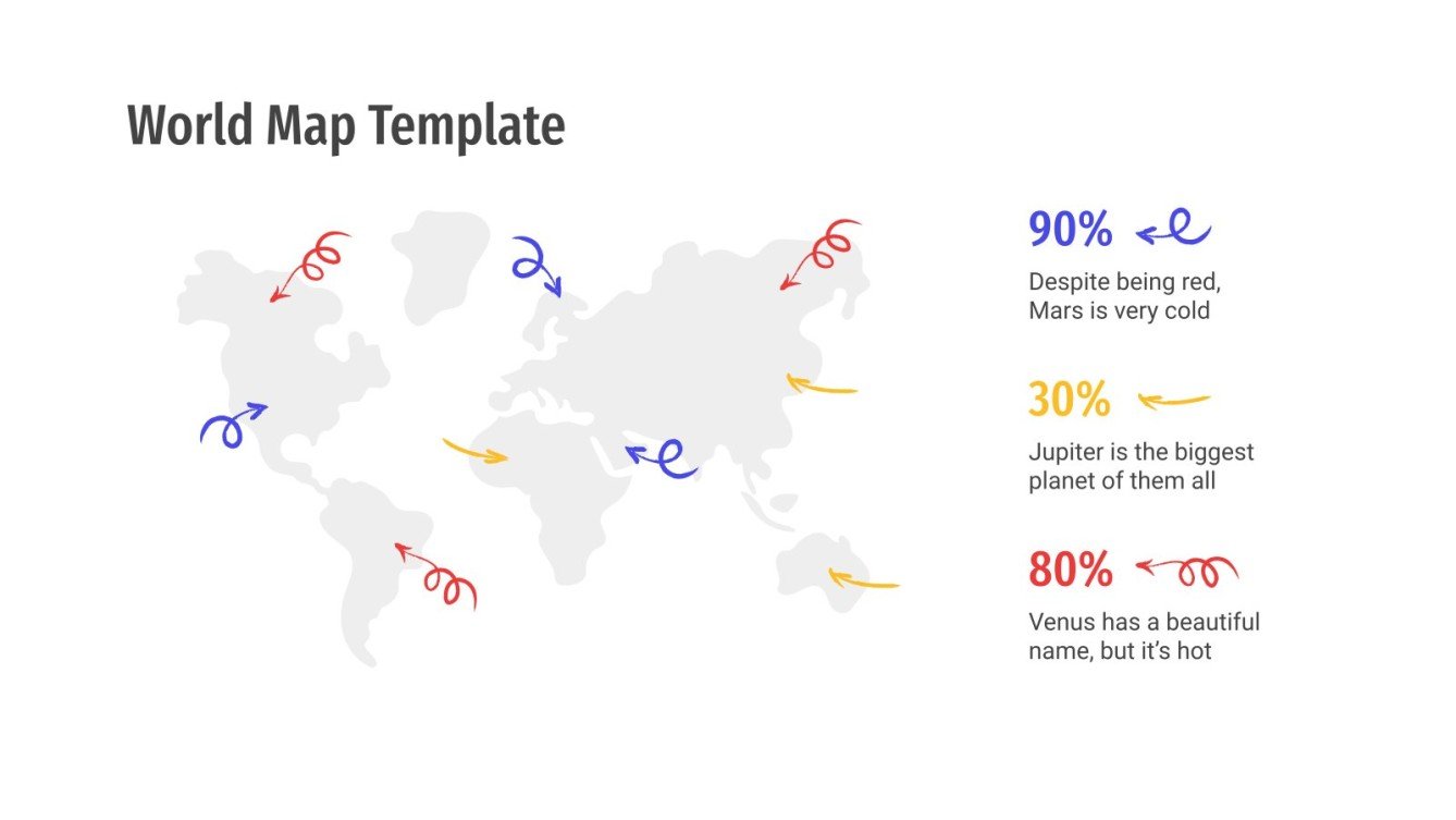 Free World Maps for Google Slides and PowerPoint