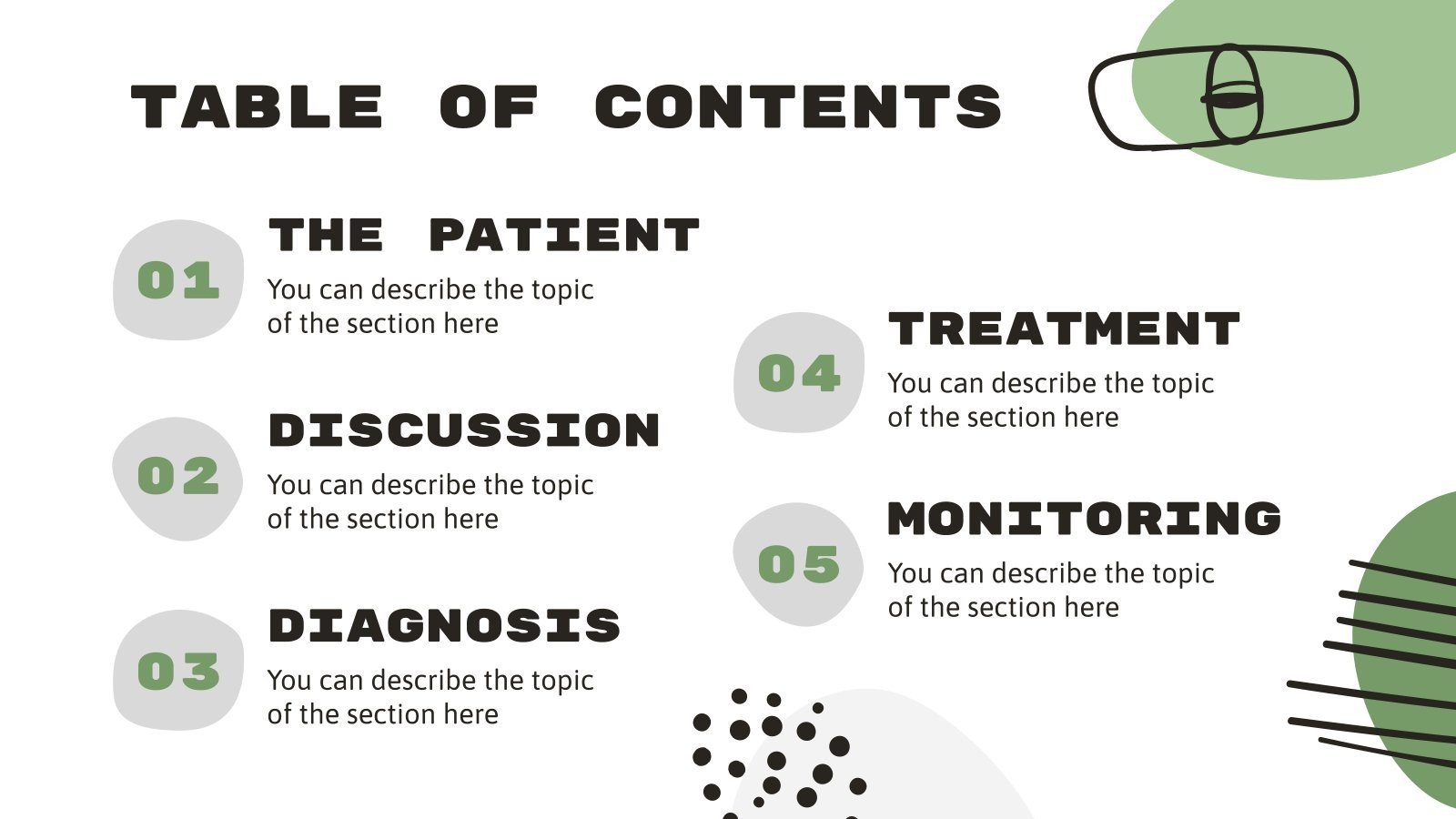 Dementia Clinical Case Google Slides & PowerPoint