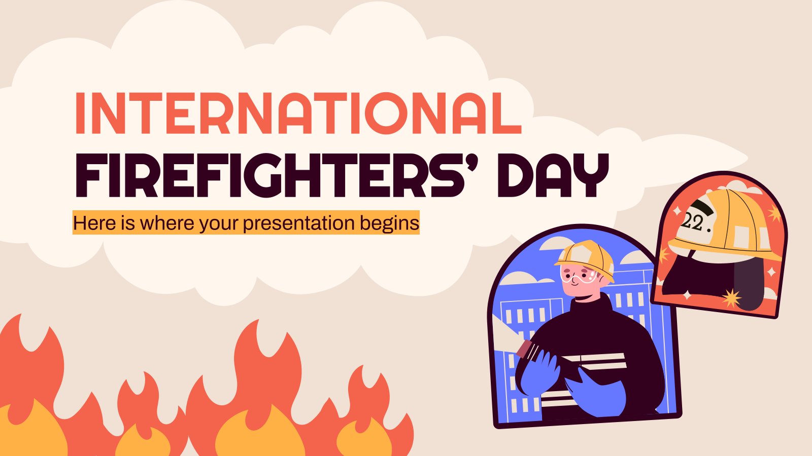 Free Fire Templates For Google Slides And PPT Free Fire Templates For Google Slides And PPT
