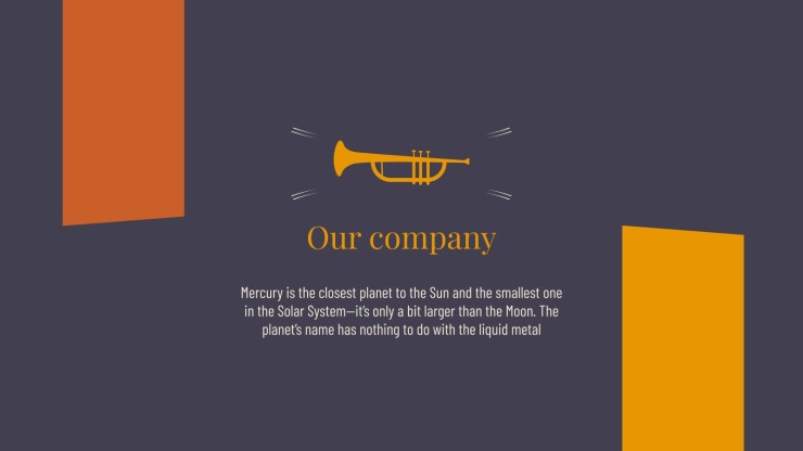 Classical Music presentation template 