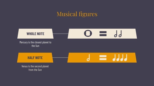 Classical Music presentation template 