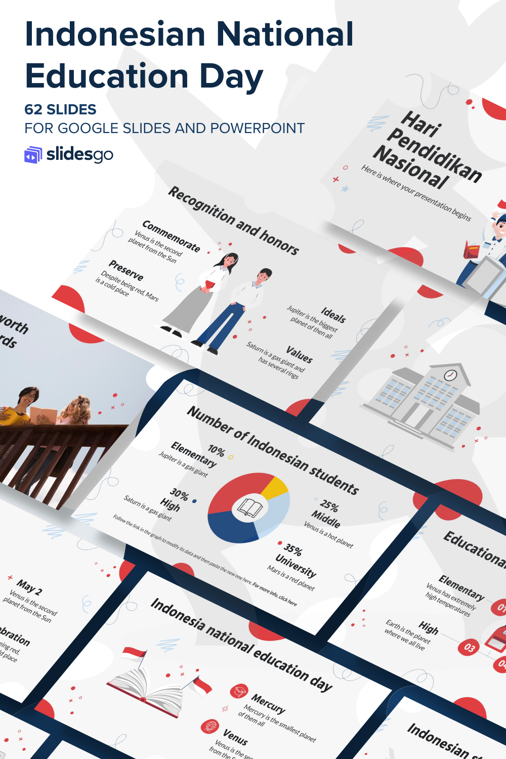 Indonesian National Education Day | Google Slides & PowerPoint