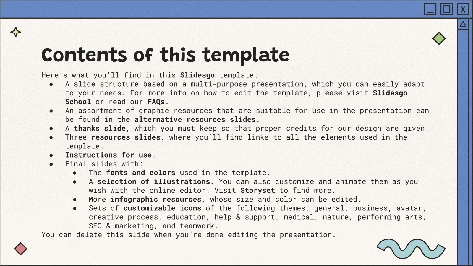My Feathered Friend Google Slides & PPT