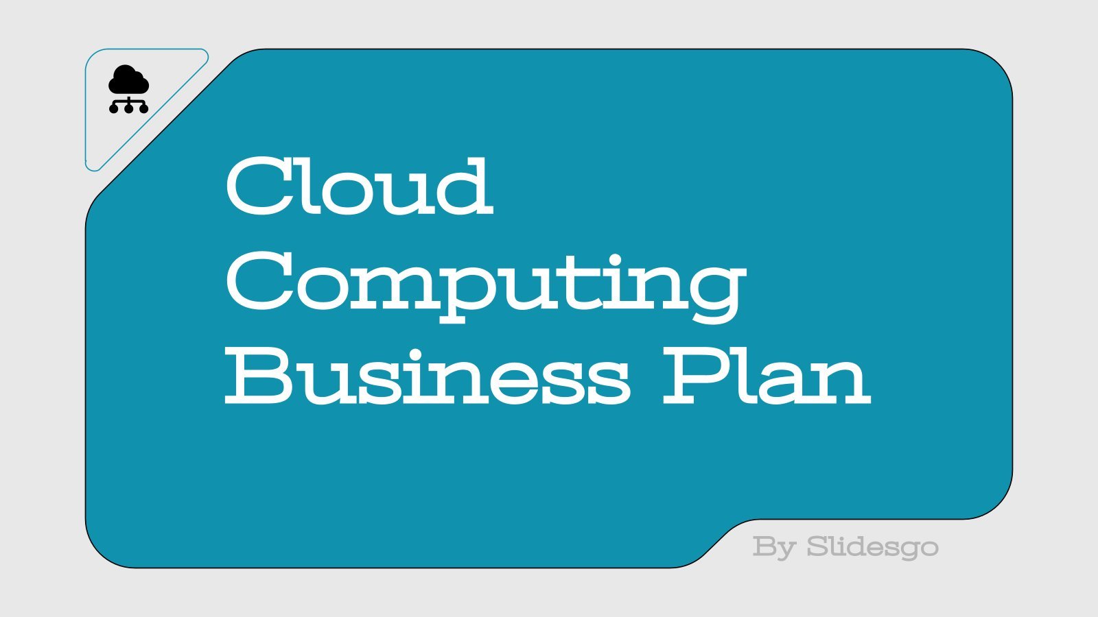 Cloud Computing Business Plan presentation template 