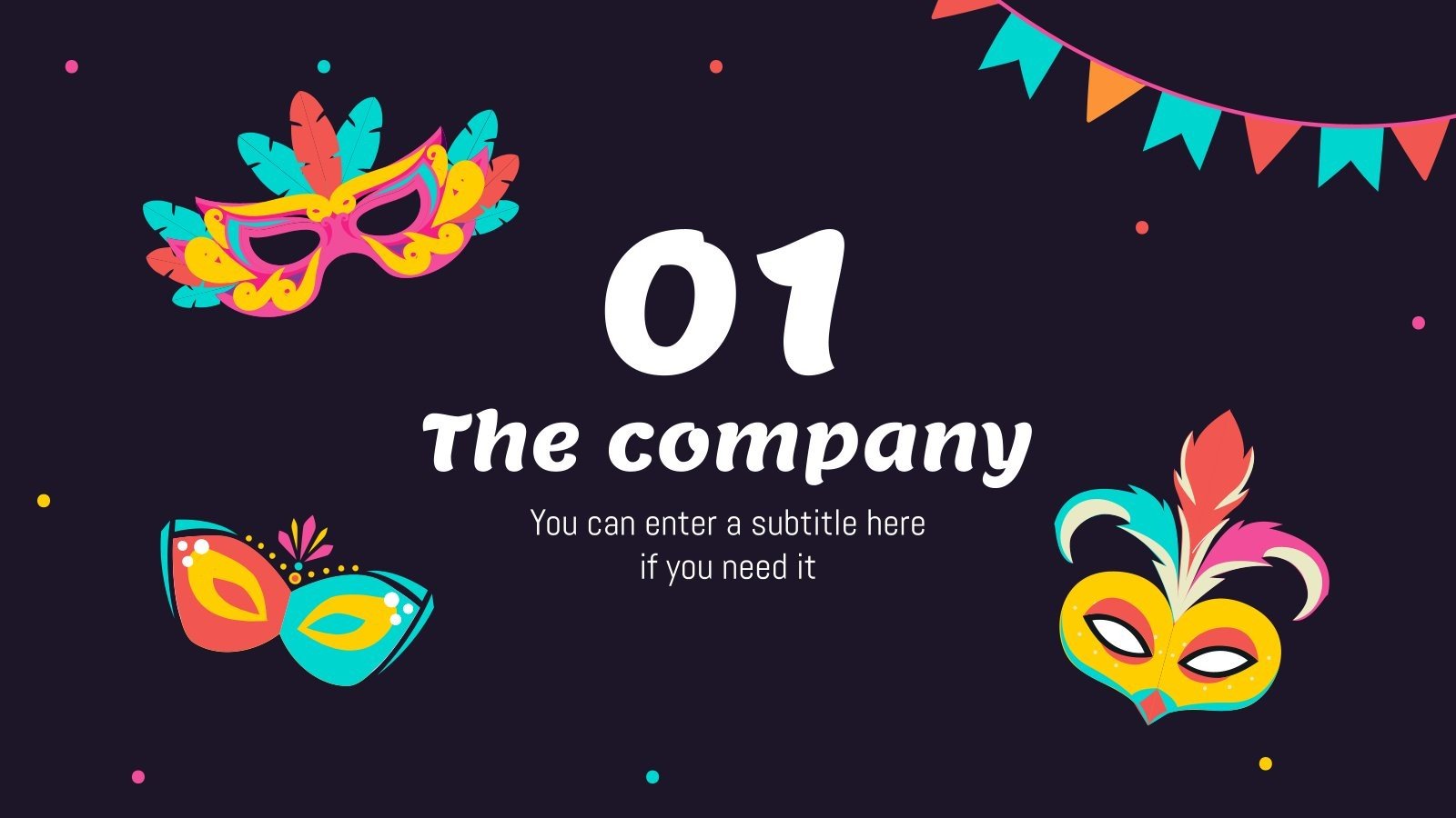 Colorful carnival google slides theme and powerpoint template