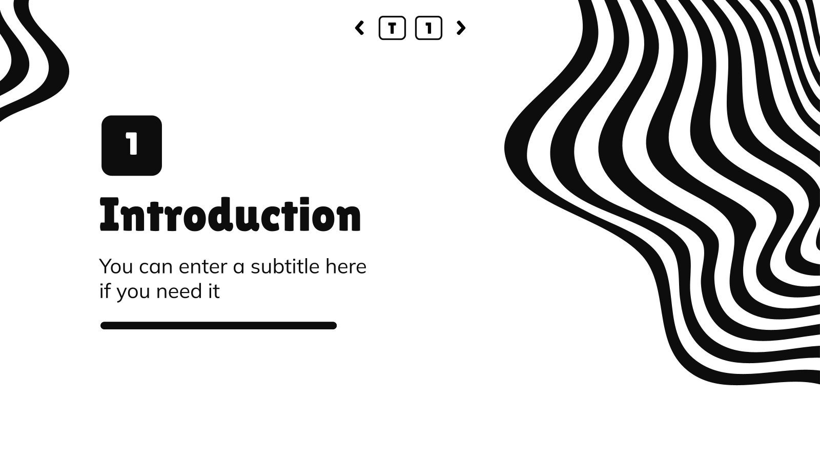 Wave Slide Design Page 3 | Modern Wave Google Slides Theme and PowerPoint Template