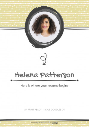 Kyle Doodle CV presentation template