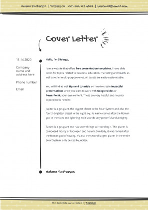 Kyle Doodle CV presentation template