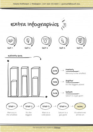 Kyle Doodle CV presentation template