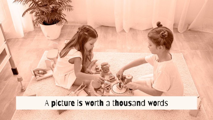 Cute Mushrooms Newsletter presentation template 