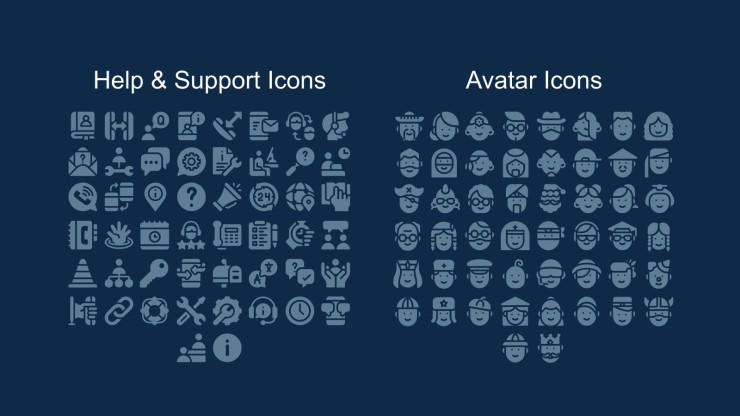 Cute Mushrooms Newsletter presentation template 