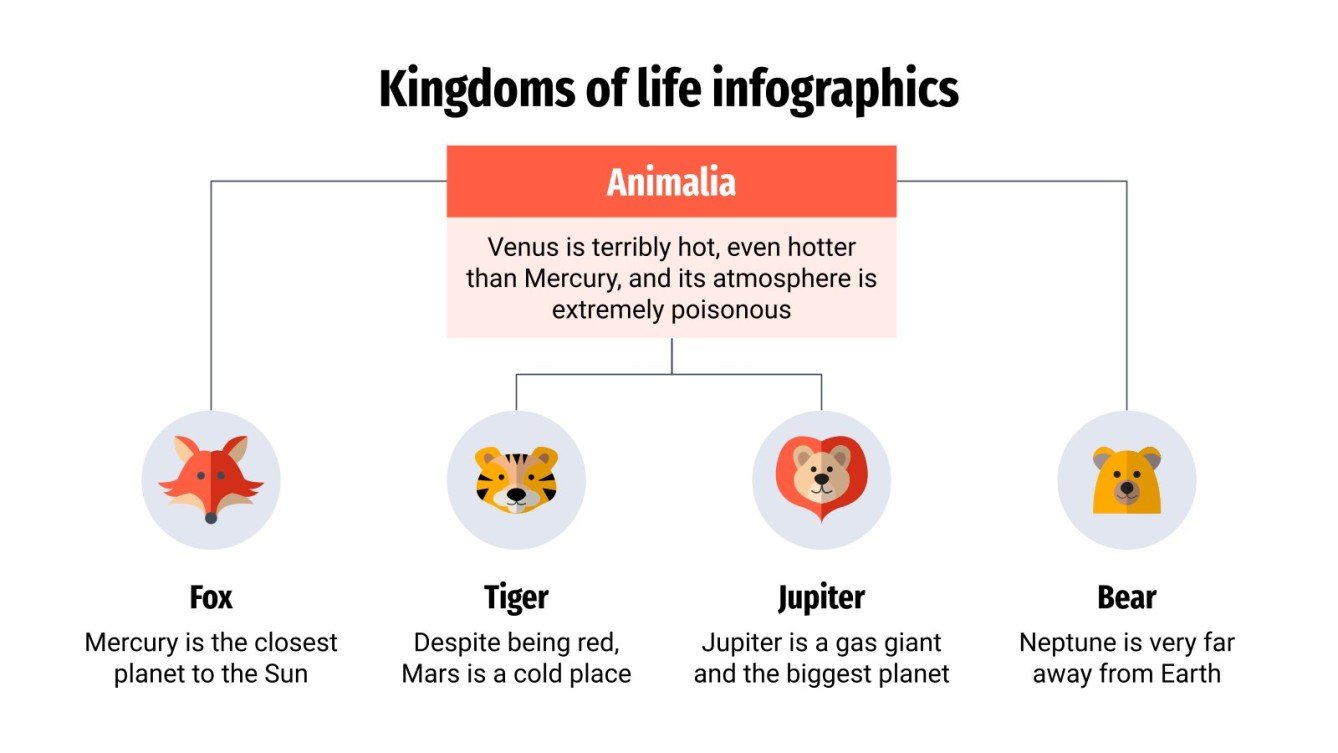 Kingdoms of Life Infographics | Google Slides & PowerPoint