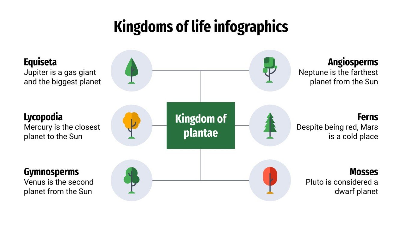 Kingdoms of Life Infographics | Google Slides & PowerPoint