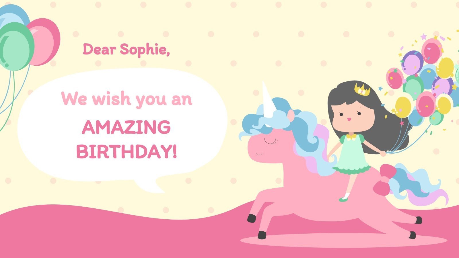 Cute Greeting Cards Google Slides theme & PPT template