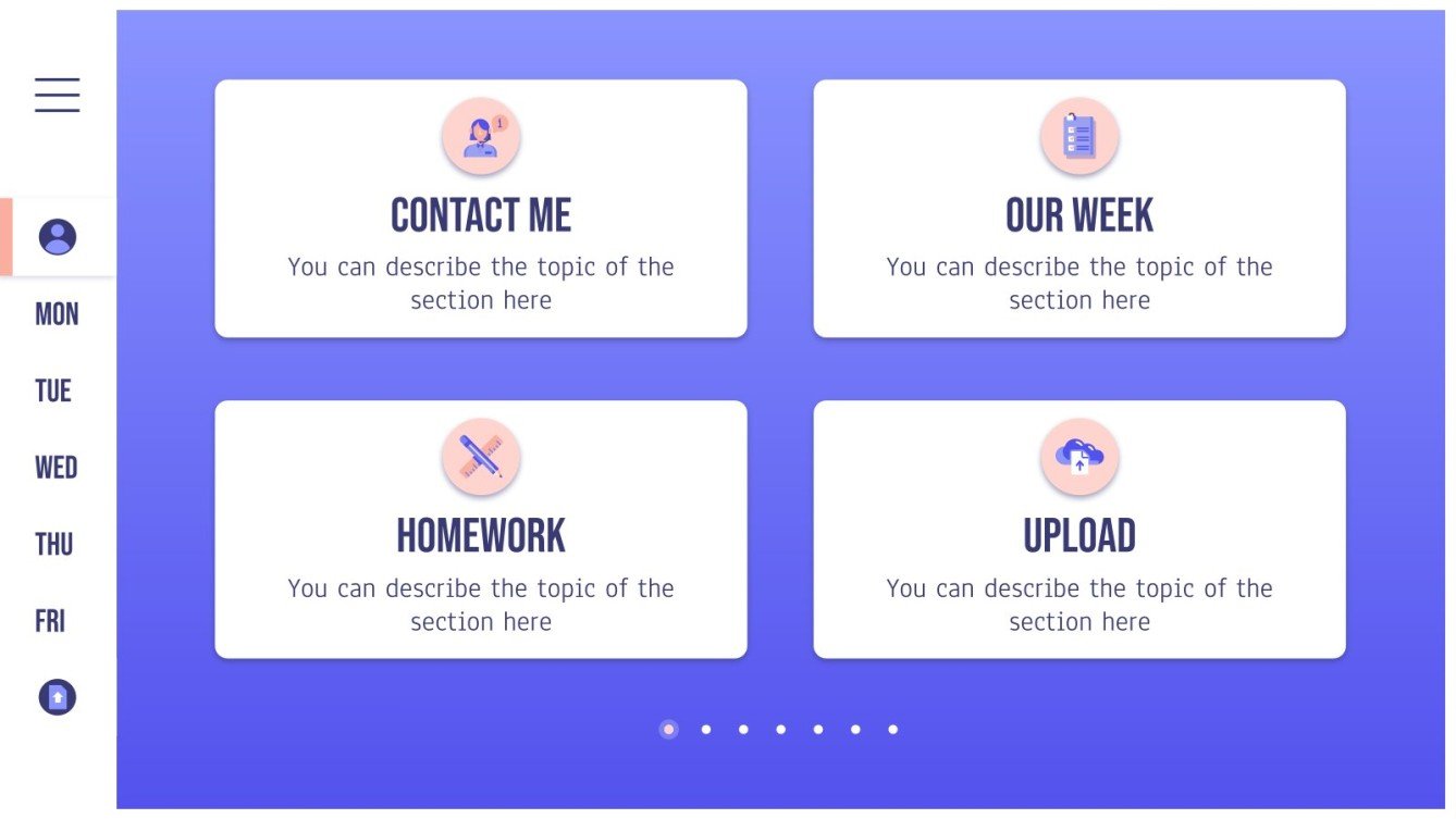 Interactive Teacher Planning Google Slides and PPT template