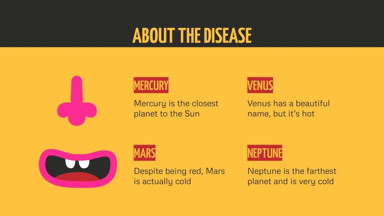 Taste & Smell Disorders Google Slides & PowerPoint template