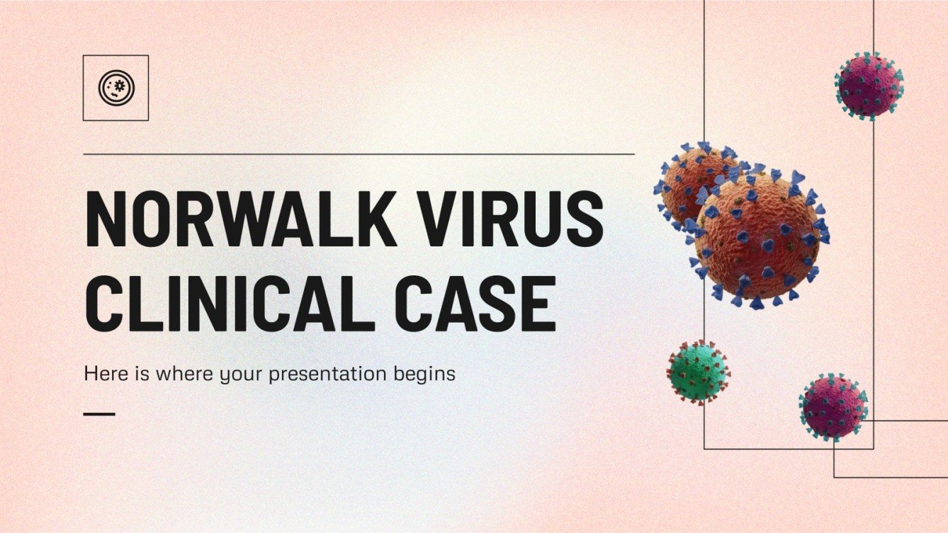 Norwalk Virus Clinical Case Google Slides & PowerPoint