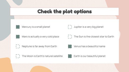 Language Arts Subject for High School - 9th Grade: Plot and Setting presentation template 